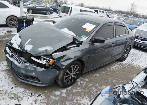 2016 Volkswagen Jetta 1.4T Se из США, поврежденный, VIN 3VWD67AJ1GM406034